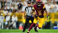 Commanders star Jayden Daniels day-to-day with knee injury – NBC Bay Area