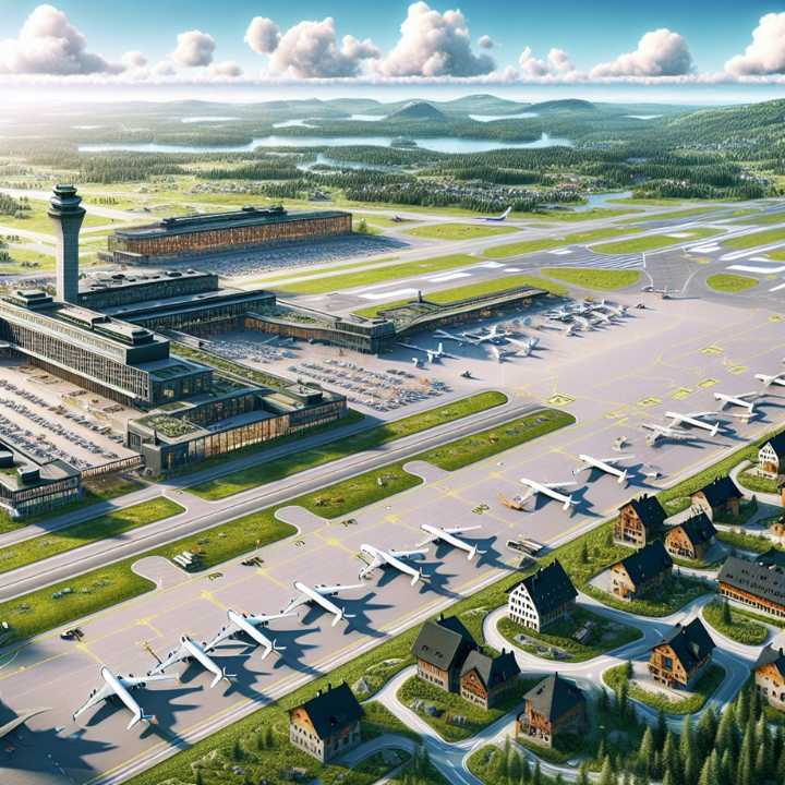 Drone Intrusion Grounds Flights at Aalborg Airport