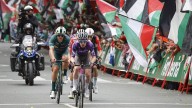 Protestas pro Palestina interrumpen y dejan sin ganador la etapa 11 de La Vuelta a España