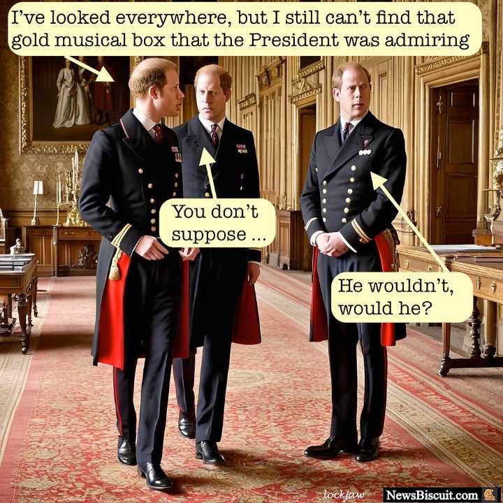 Meanwhile, back at Windsor Castle ...