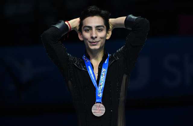 El patinador mexicano Donovan Carrillo logra boleto a Olímpicos de Invierno