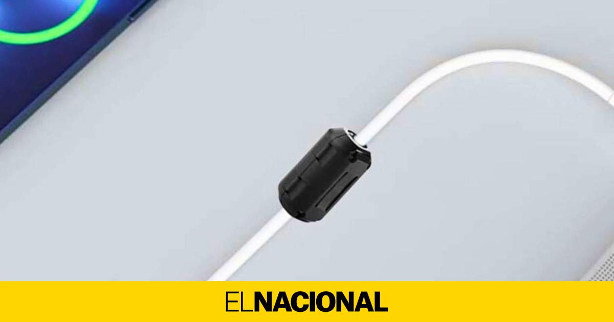 ¿Para qué sirve el cilindro en el cable de tu cargador? Es más importante de lo que crees