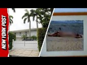 Resurfaced police video shows Jeffrey Epstein's Palm Beach home