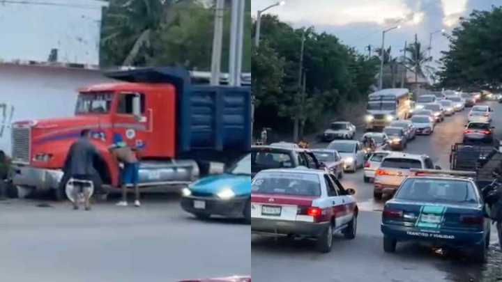 Camión se Impacta Contra Vivienda al Presuntamente Quedarse sin Combustible en Veracruz