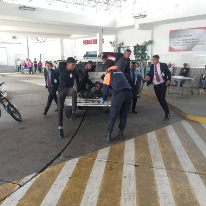 Funcionario del Cicpc sufrió quemaduras durante inspección