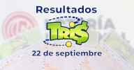 Resultados del Tris de hoy 22 de septiembre del 2025. Ve aquí los números ganadores