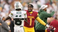 Jayden Reed is questionable to return with shoulder injury