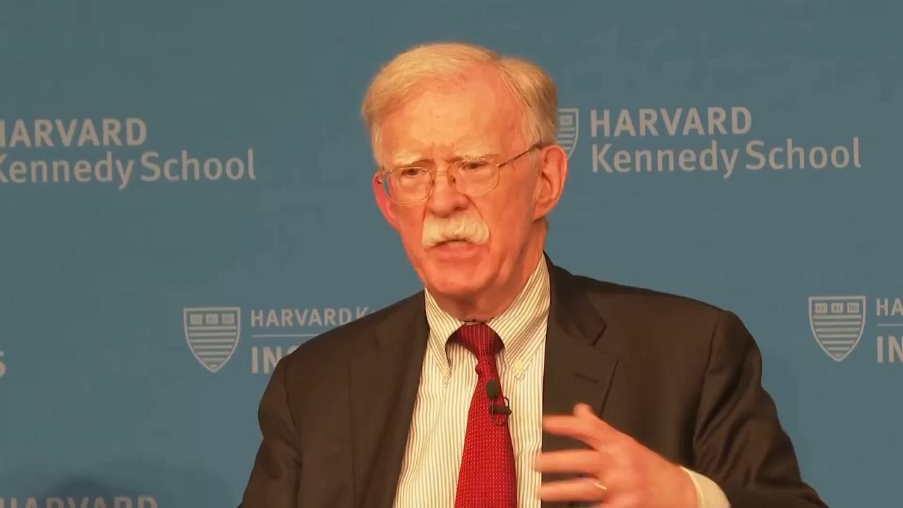 Bolton: Trump's Gaza peace deal isn't going to happen