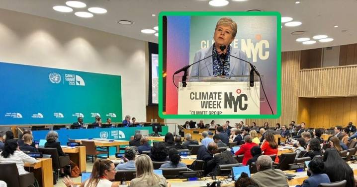 “Cada segundo cuenta, no tenemos un planeta B”, advierte Alicia Bárcena