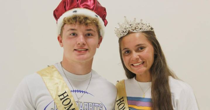 Gonyo and Pettersen are homecoming king and queen
