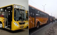 Transportistas de la Línea 41 bloquean Panamericana Norte como protesta