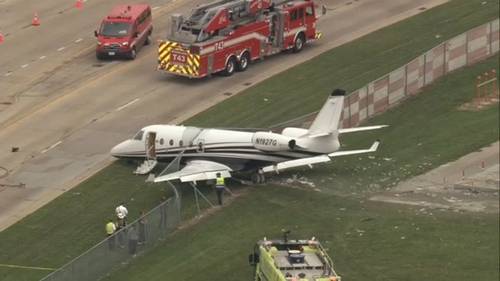 Small plane affiliated with Arthur J. Gallagher & Co. from Rolling Meadows crashes at Chicago Executive Airport in Wheeling