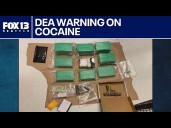 DEA warns of smuggled cocaine mixed with fentanyl