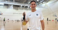 Alberto Miranda, oro en mano: "Un verano extraordinario; ahora estoy encantado de estar con mi club, mi gente..."
