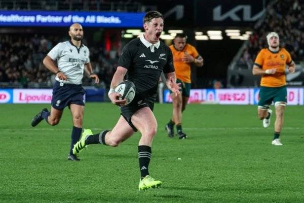 Nueva Zelanda le ganó a Australia y lidera en la tabla de posiciones del Rugby Championship