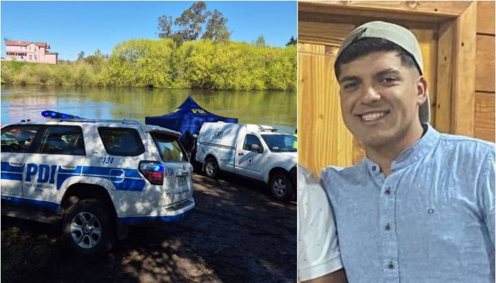 Encuentran cuerpo de Martín Zúñiga, joven desaparecido por 10 días en Osorno