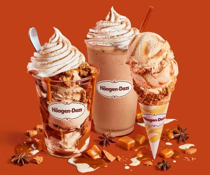 Häagen-Dazs Reveals Pumpkin Spice Menu for Fall 2025