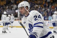 Laughton’s four-point night helps Leafs to 7-2 win over Habs in NHL pre