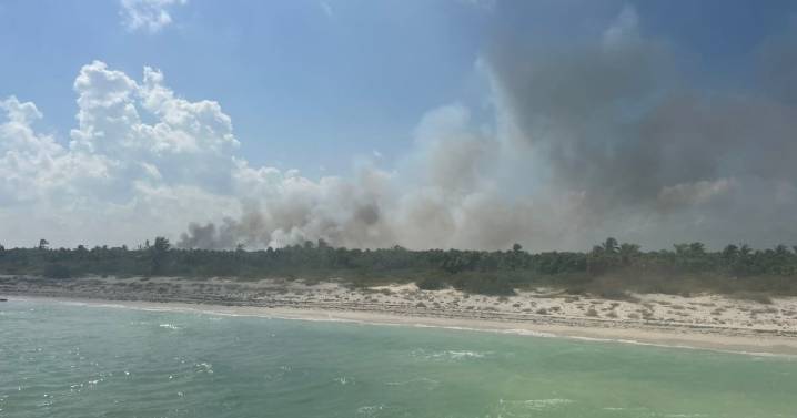 Incendio forestal en Holbox, Yucatán, no se originó en predios de PMD, según imágenes satelitales