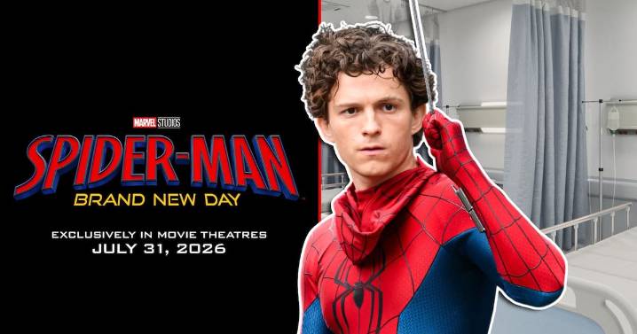 Tom Holland fue hospitalizado de emergencia tras sufrir una caída durante el rodaje de ‘Spider