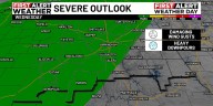 First Alert Weather Day: Early morning rain, storms tracking from the northwest