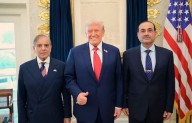 US President Trump meets Pak PM Sharif, Field Marshal Munir at White House