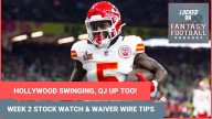 Chiefs go Hollywood, Dolphins a dud: Week 2 fantasy football STOCK WATCH & WAIVER WIRE advice