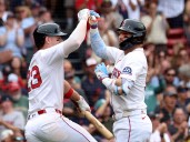 Trevor Story lets Red Sox’ Alex Cora know ‘just like yours’ after ‘crazy’ homer