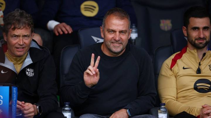 Flick, técnico del Barcelona: «Veo al Oviedo un equipo muy valiente que juega desde la defensa»