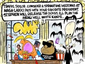 Cartoon: Trumping Taylor and Travis