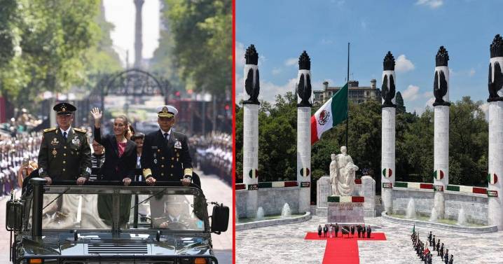 Claudia Sheinbaum encabeza la conmemoración del 178 aniversario de los Niños Héroes de Chapultepec