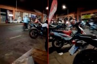Captaron a un centenar de motos haciendo "willy" y a rápida velocidad en transitada avenida: el video