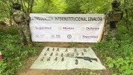 Guardia Nacional y Semar aseguran fentanilo, armas y explosivos en operativos en Sinaloa