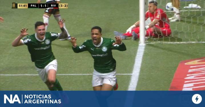 Video: Todos los goles de la eliminación de River ante Palmeiras por Copa Libertadores.