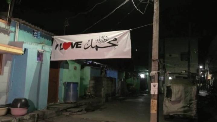 Communal clash in Karnataka over 'I Love Muhammad' banner, police intervene