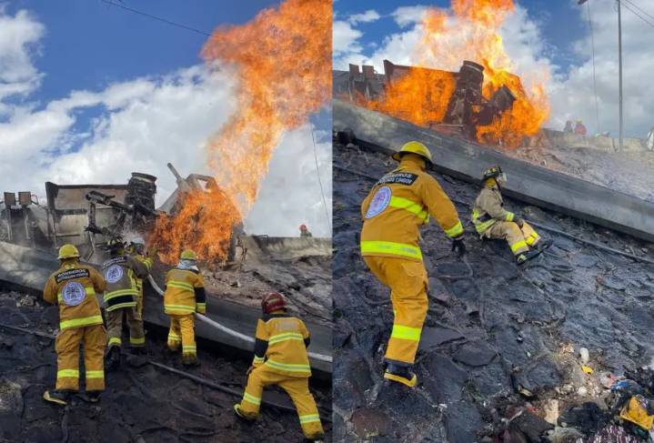 Fuego, gritos y caos: explosión de pipa deja mas de 50 heridos en Iztapalapa (Video)
