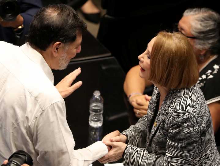 La presidenta del Senado reprueba expresión violenta y pide elevar el debate