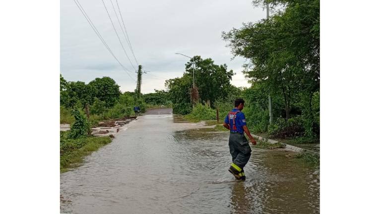 Desalojan universidad en Escuinapa ante crecida de arroyo