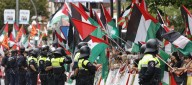 Protesta propalestina suspendió etapa de la Vuelta a España: no hubo ganador