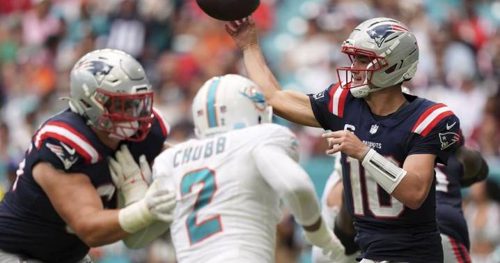 Patriots coach Mike Vrabel believes win over Dolphins can be blueprint for rest of season
