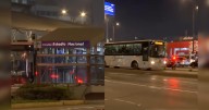 Bus del Metropolitano atropella a peatón que cruzó vía exclusiva cerca a la estación Estadio Nacional
