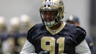 Saints’ 3rd-round pick out for season with hip injury