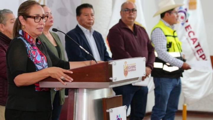 Anuncia Azucena Cisneros 37 mil luminarias encendidas y el rescate de 180 parques en Ecatepec