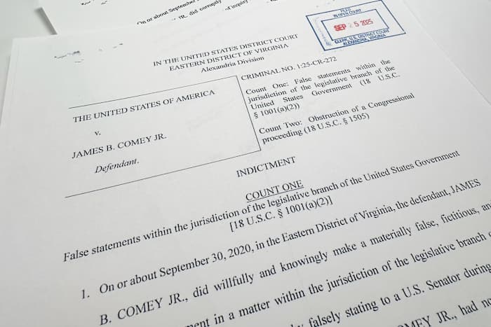 A look at the Trump-Comey relationship and the indictment against the former FBI director