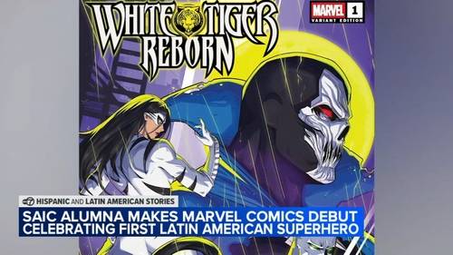 School of the Art Institute of Chicago graduate to make Marvel Comics debut, celebrating first Latin American superhero
