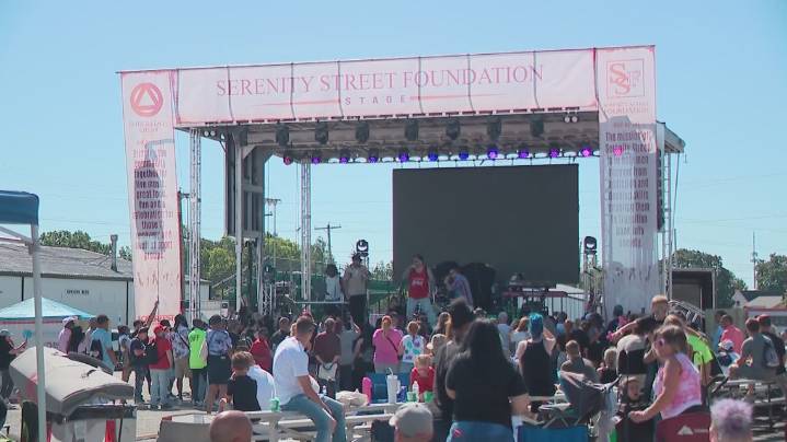 Hundreds gather for Soberfest, celebrating recovery and community