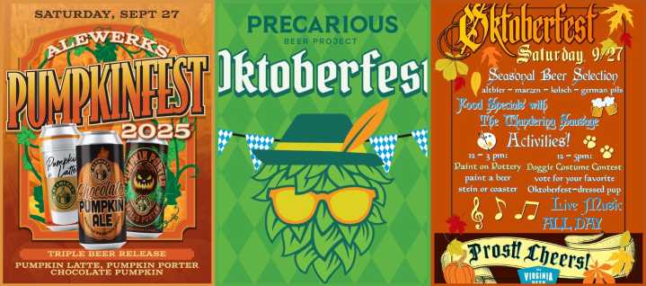 Willkommen zum Oktoberfest! Williamsburg Breweries To Host Oktoberfest Events
