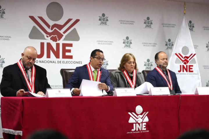 JNE declara conformación 33 jurados electorales especiales para elecciones generales 2026