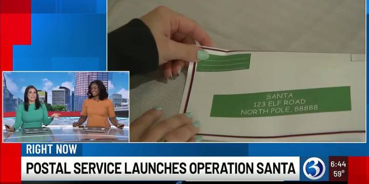 USPS now sending letters to Santa