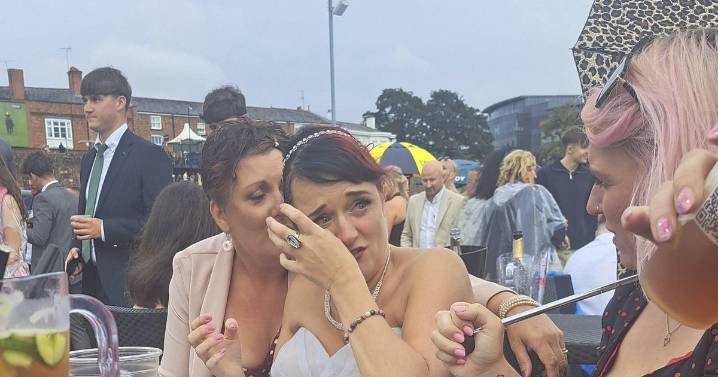 Abandoned bride sobs after she was ridiculed for her 'pathetic' hen do decision